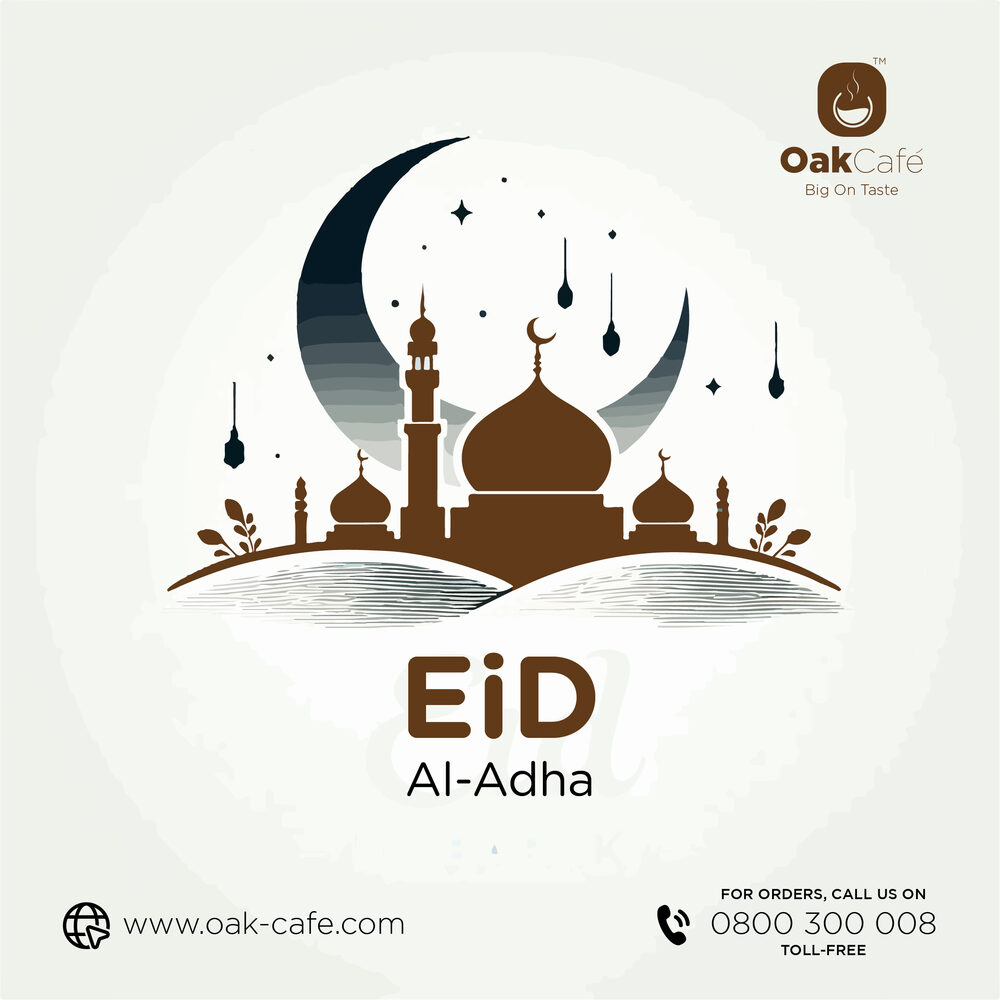 Oak Cafe social post: Eid al-Adha